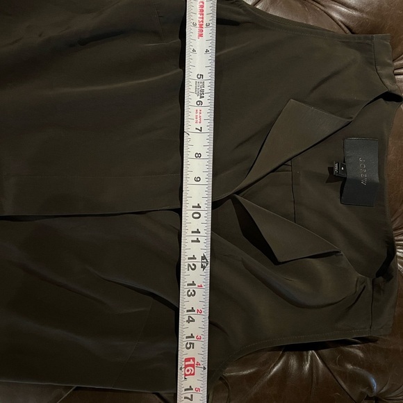 J.Crew dark olive green romper with buttons size 4 - Picture 10 of 11